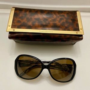 Tory Burch Brown Polarized Sunglasses TY7019 910/T5 58-15 130 2P